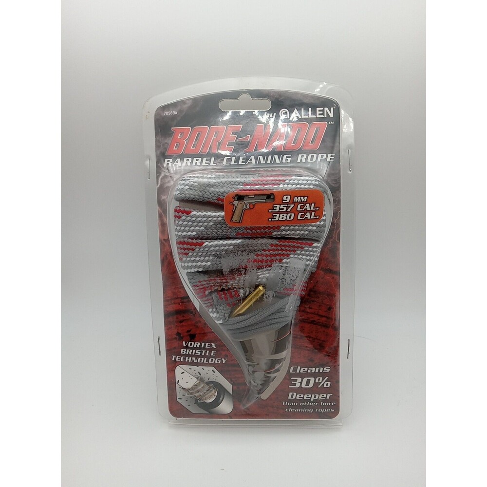 Allen Bore-Nado Barrel Cleaner Handgun 9mm/.357/.38 Calibers 70589A NIB